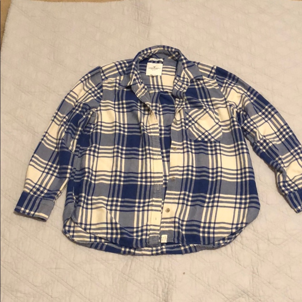 Long sleeve plaid shirt